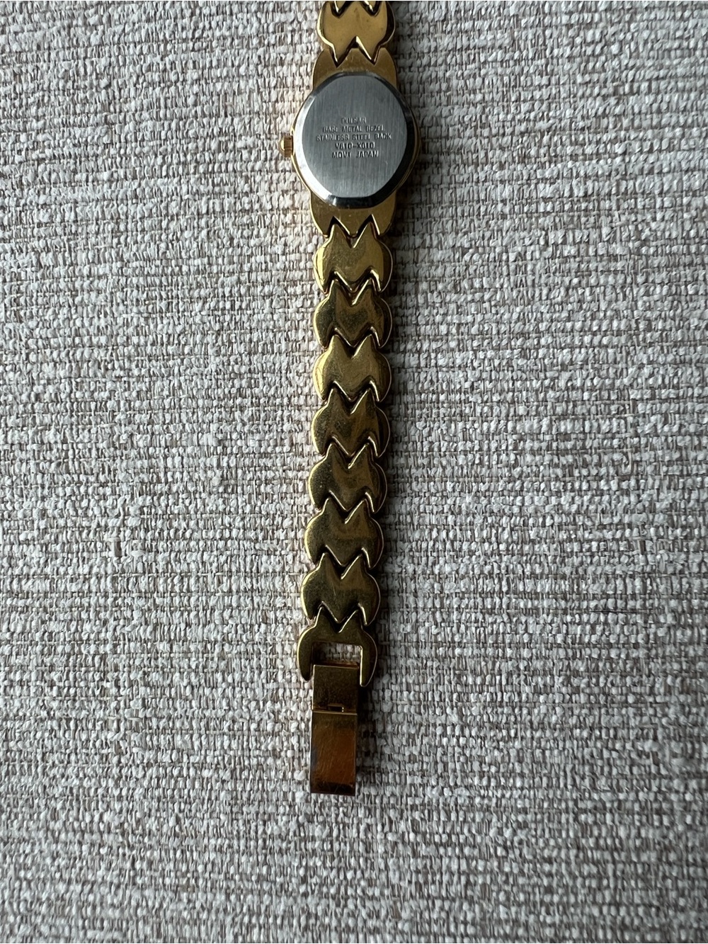 Pulsar Gold-Tone Women's Link Bracelet Watch - Picture 13 of 16